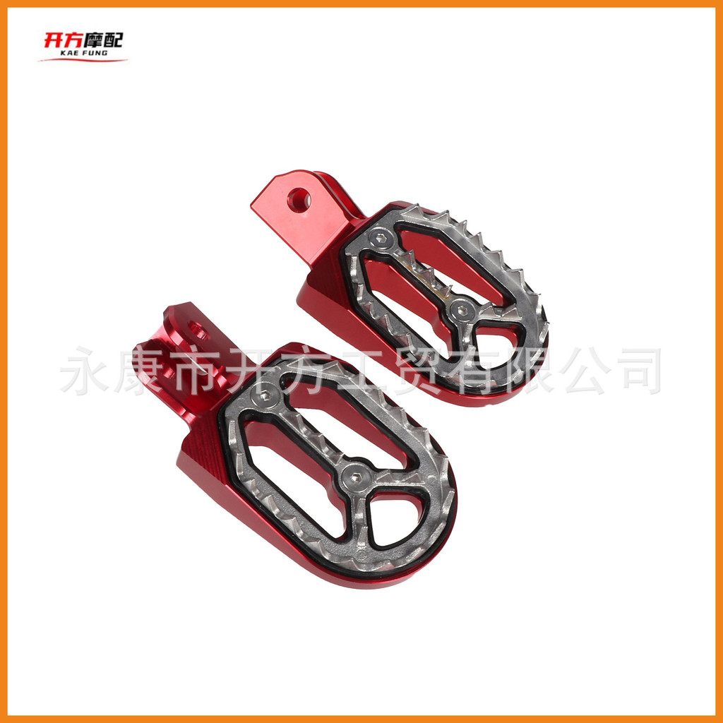 Bàn đạp chống trượt hợp kim nhôm CNC sửa đổi xe máy địa hình Thích hợp cho CRF230FKXF250 Kawasaki KX