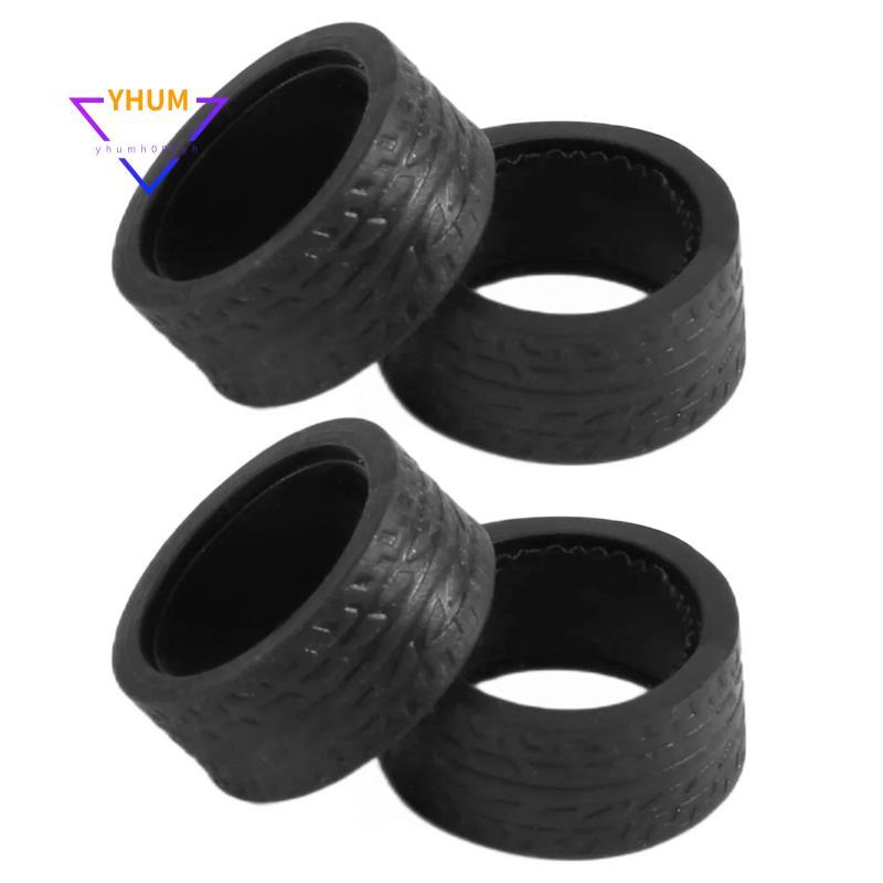 4 Lốp Cao Su Lốp Bánh Xe Cho Wltoys K969 K989 P929 Iwa04M Awd Iwa02 Mini-Z Mini-D Mini-Q 1 / 28 RC D