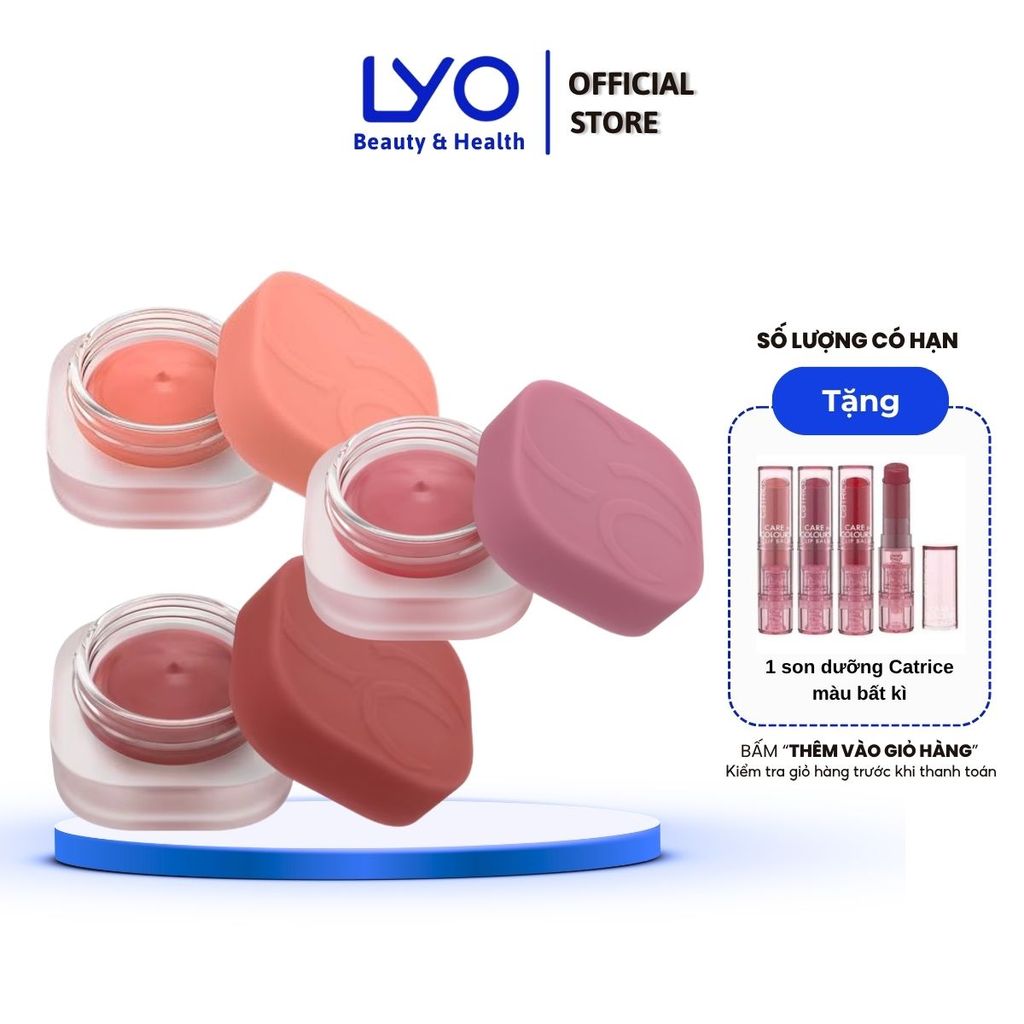 Má Hồng Dạng Kem Catrice Velvet Pudding Blurring Blush LYO OFFICIAL
