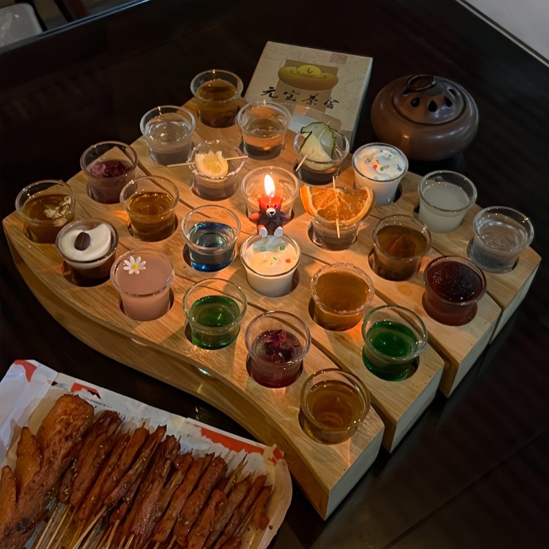 Bộ Ly Shot Cocktail Sáng Tạo - Ly Pha Chế Bar - Combo Rượu, Tequila và Ly Shot
