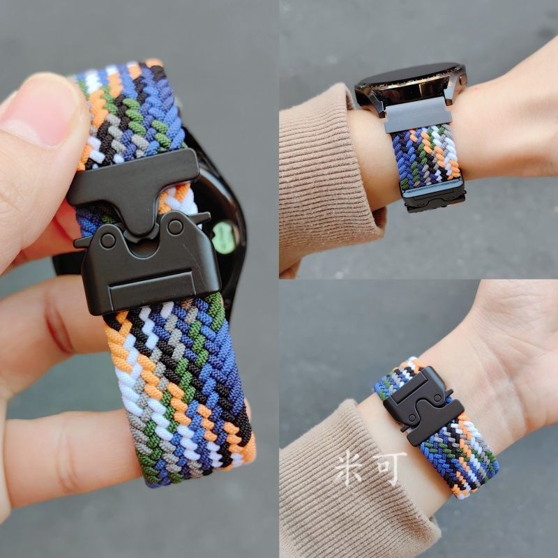 Thích hợp cho dây đeo GARMIN GARMIN Forerunner965 / 265 955 / 255 dù dệt Nylon renu