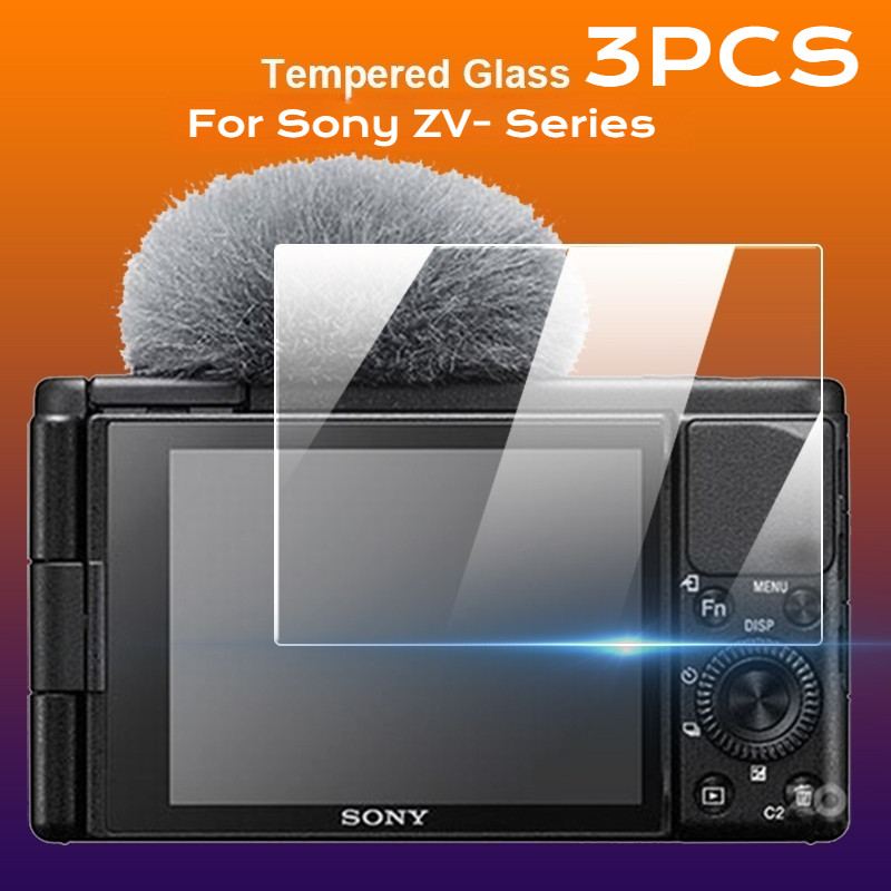 3 Máy Ảnh Kính Cường Lực Phim Cho Sony ZV-E10 ZV-1 ZV-E10 II ZV-E1 ZV-1 II ZV-1F FX30 FX30B FX3 ZV-E