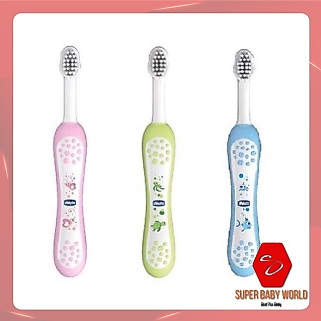 Bàn Chải đánh Răng Chicco Dành Cho Bé 6-36m 3-6y Shop Sbw