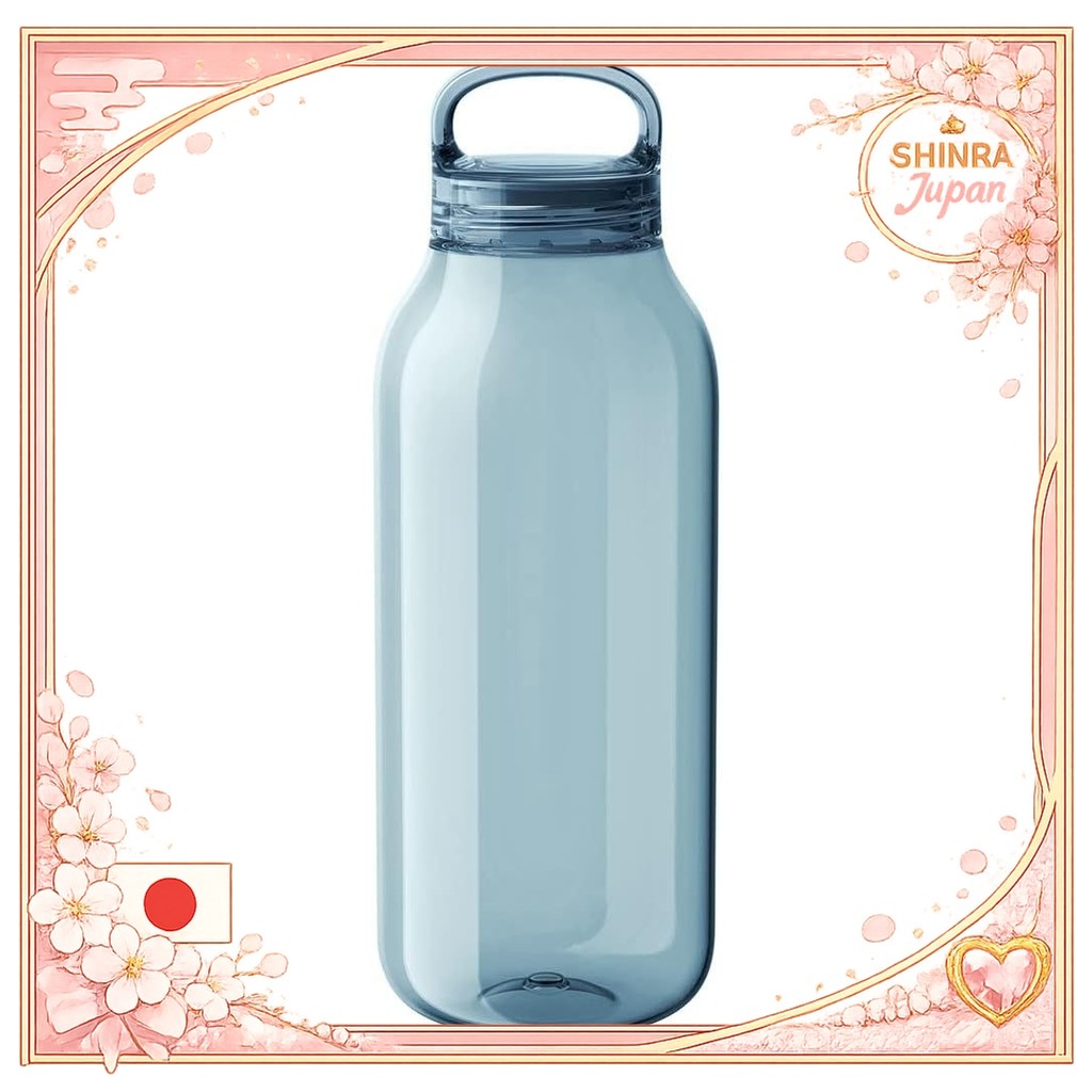 《Direct From Japan》  KINTO Water Bottle 500ml Blue Lightweight Water Bottle Dishwasher Safe My Bottl