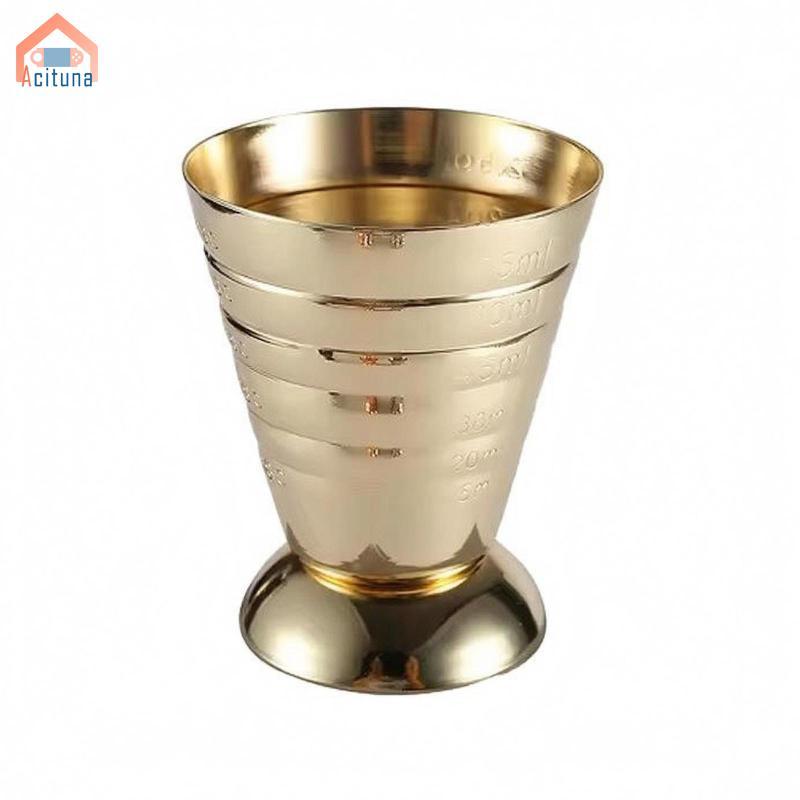 Cocktail Cốc Đo Trộn Đồ Uống Bệ Đo Jigger Khắc Dấu Jigger Jigger