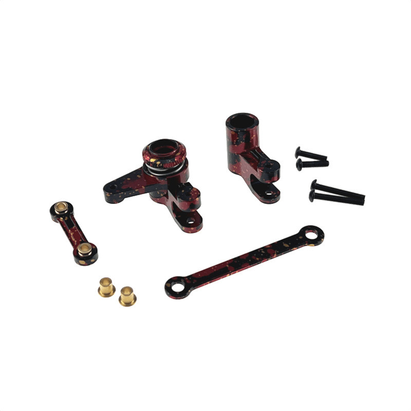 Thành phần lái cho Hyper GO MJX 1 / 10 10210 V1 10208 V2 RC Xe Kim Loại Nâng Cấp OP Phụ Kiện Phần