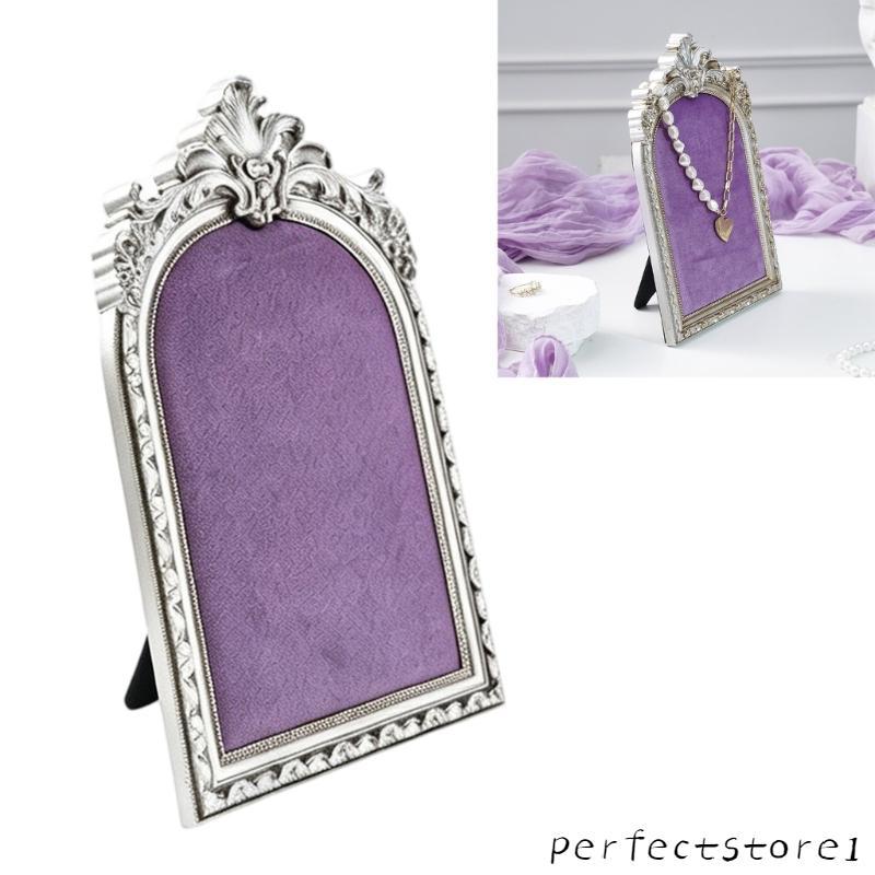 Creative Antique Jewelry Holder Picture Frame Resin Jewelry Display Stand