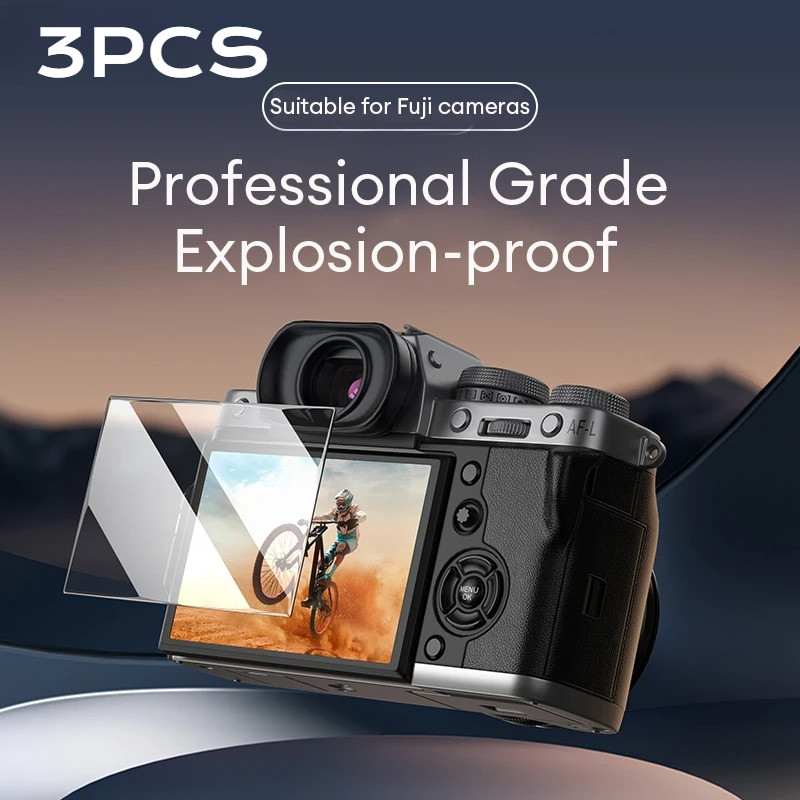 3 Máy Ảnh Màn Hình LCD Bảo Vệ Màn Hình Kính HD Cho Fujifilm instax-mini-LiPlay GFX-50S-II GFX-50S GF