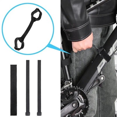 Fonken Xe Đạp Tay Cầm Nylon Có Thể Gập Gọn - Dây Đeo Phù Hợp Cho Đi Phượt Và Sân Bay