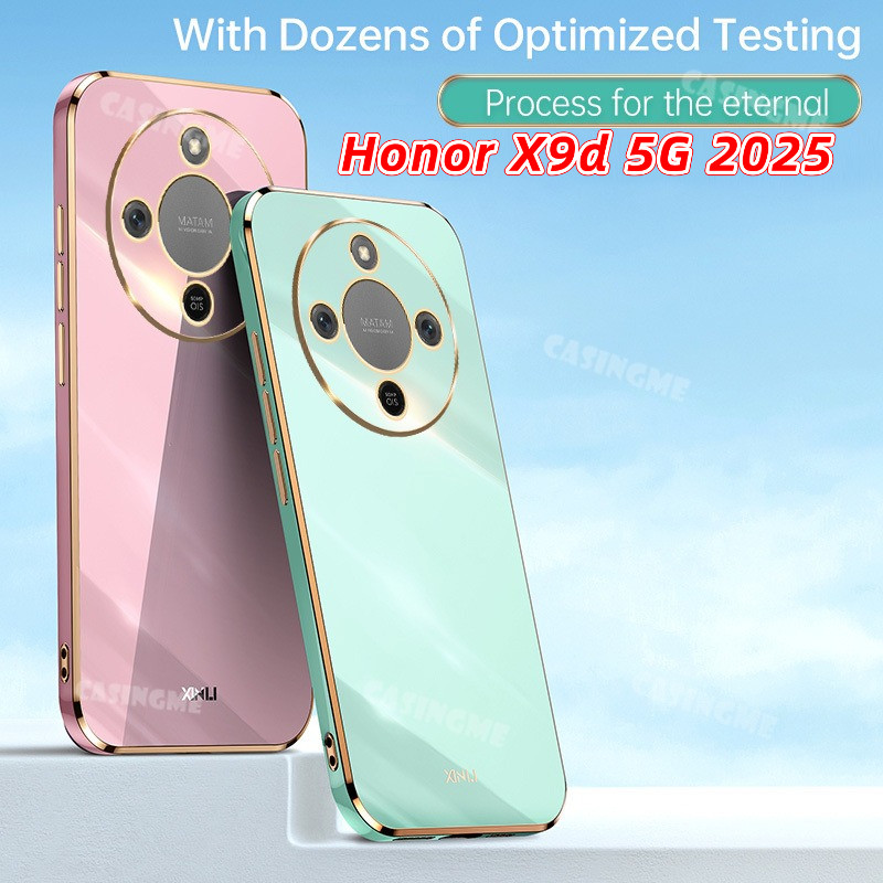 Honor X9d 5G 2025 Vỏ Mạ Sang Trọng Cho Honor X9d X9 X 9d HonorX9d X9c X 9 d X9d Smart 4G 5G 2025 Ốp 