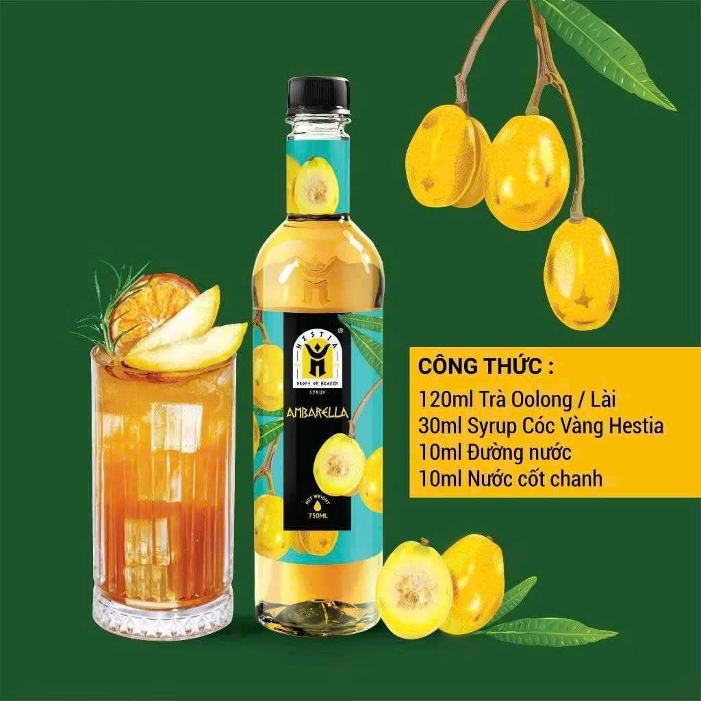 Syrup / Siro Cóc Vàng Hestia 750ml