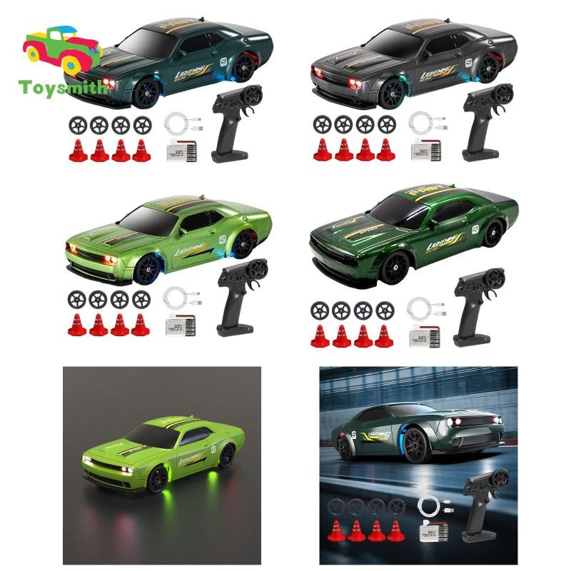 Toysmith 1 / 43 RC Speed Car Mini RC Toy Tỉ lệ 1 / 43 không có con quay hồi chuyển 4WD Lốp trôi