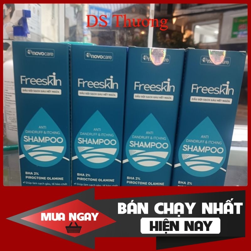 Dầu gội sạch gàu hết ngứa Freeskin Anti – Dandruff & Itching chai 220ml
