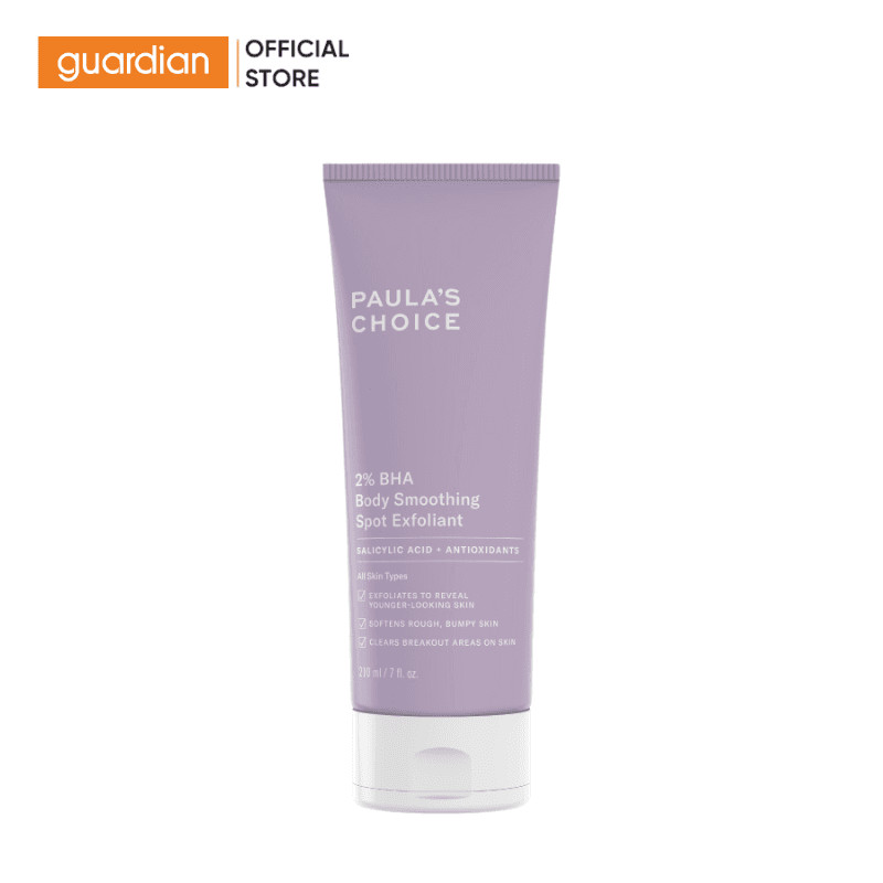 Kem Dưỡng Thể Hỗ Trợ Giảm Mụn & Làm Mịn Da Paula's Choice 2% BHA Body Smoothing Spot Exfoliant 210ml