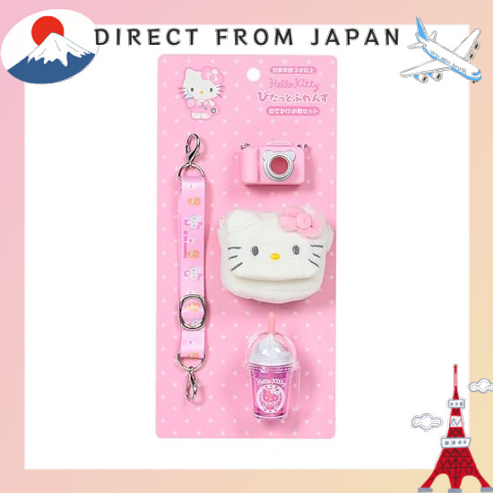 【From Japan】 SANRIO Hello Kitty (Pitattofurenzu) Hello Kitty Polyester/ABS Plastic Ages 3 and up 411