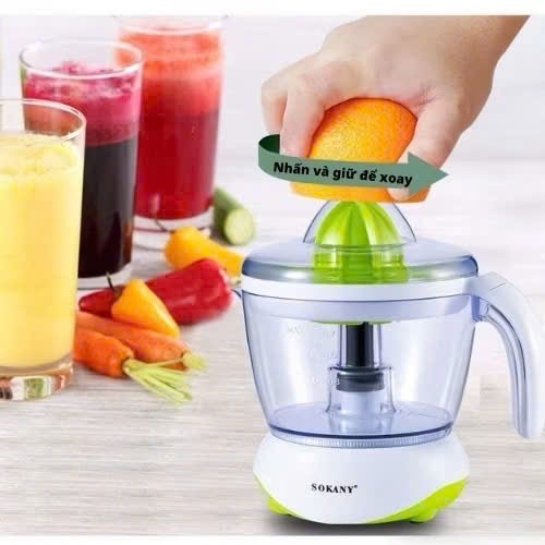 Máy vắt cam Sokany 0.7L,máy ép cam,máy vắt nước cam,máy vắt cam gia đình, máy ép cam tự động, máy vắ
