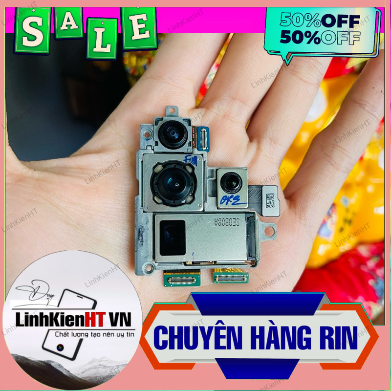 Bộ Camera Sau Samsung S20 Utral -  S20 Utral 5G Rin Bóc Máy - G988B G988U G988N G988F G988 S20U  S20
