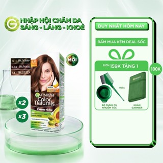 Kem Nhuộm Tóc Tại Nhà Màu Thời Trang - Công nghệ Colorboost kết hợp 3 loại dầu hạt Garnier Color Naturals Ultra Colors