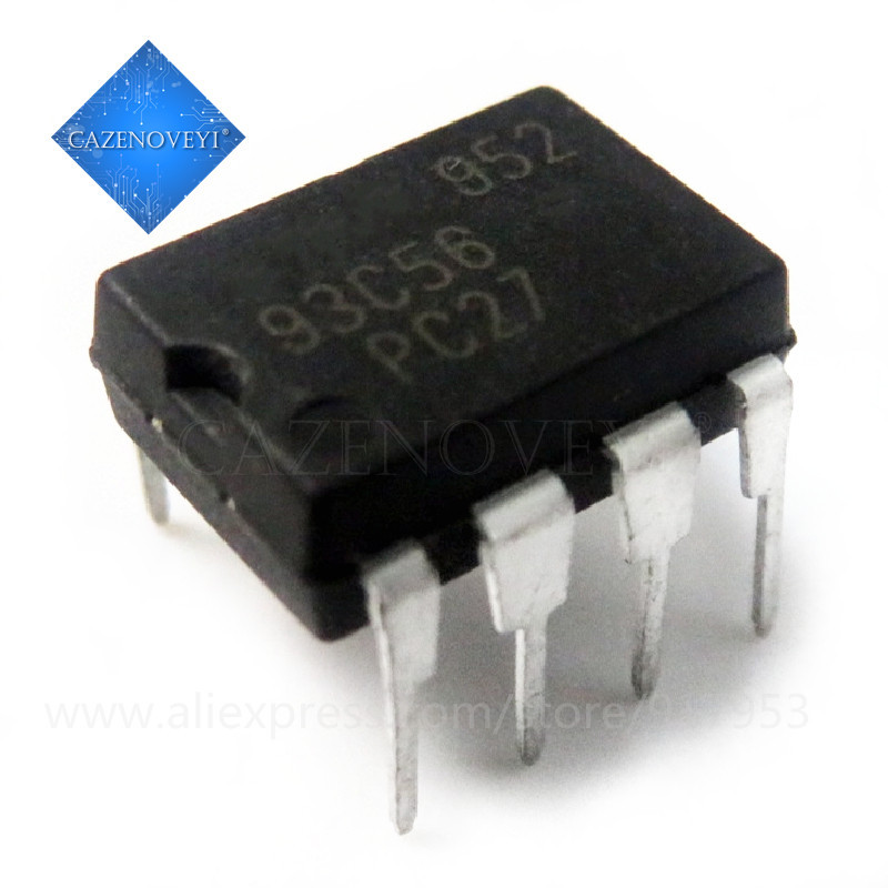10 mảnh AT93C56 93C56 DIP-8 chip