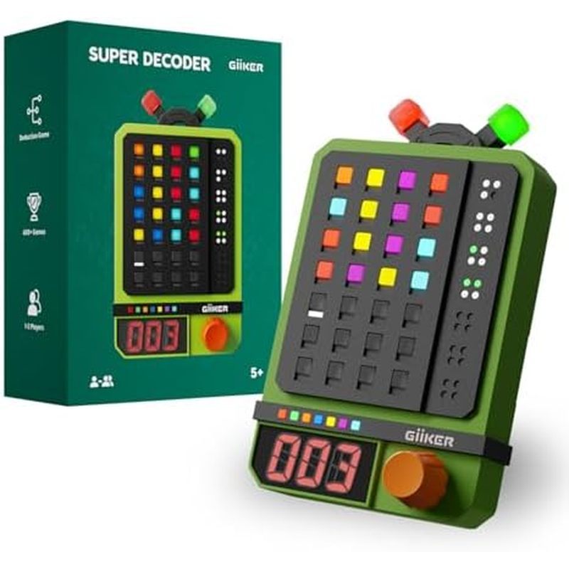 GiiKER Super Decoder, Trò chơi xếp hình bẻ mã 600 cấp dành cho 1-2 người chơi, Trò cầm tay cho trẻ e