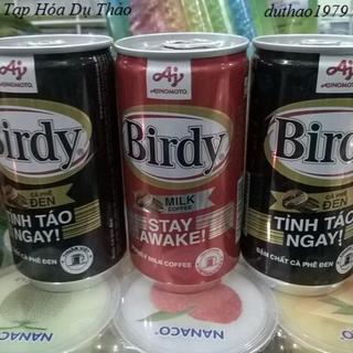 CÀ PHÊ ĐEN/ SỮA BIRDY LON 170ML