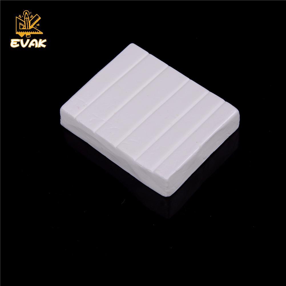 Alittlesetrtu Lò nướng-bake Clay Fimo Polymer Clay Figuline 250g / gói Màu trắng Soft Cay Modeling V