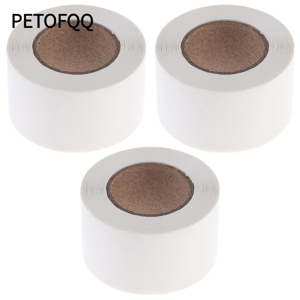 Nhãn dán niêm phong PETOFQQ, 1000 nhãn Bao bì trong suốt 1 Inch, Nhãn kín trong suốt niêm phong phon