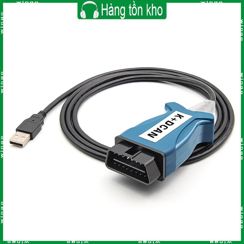 WIN KCAN DCAN OBD2 NEB FT232RQ Công cụ chẩn đoán mã xe K + Cáp có thể