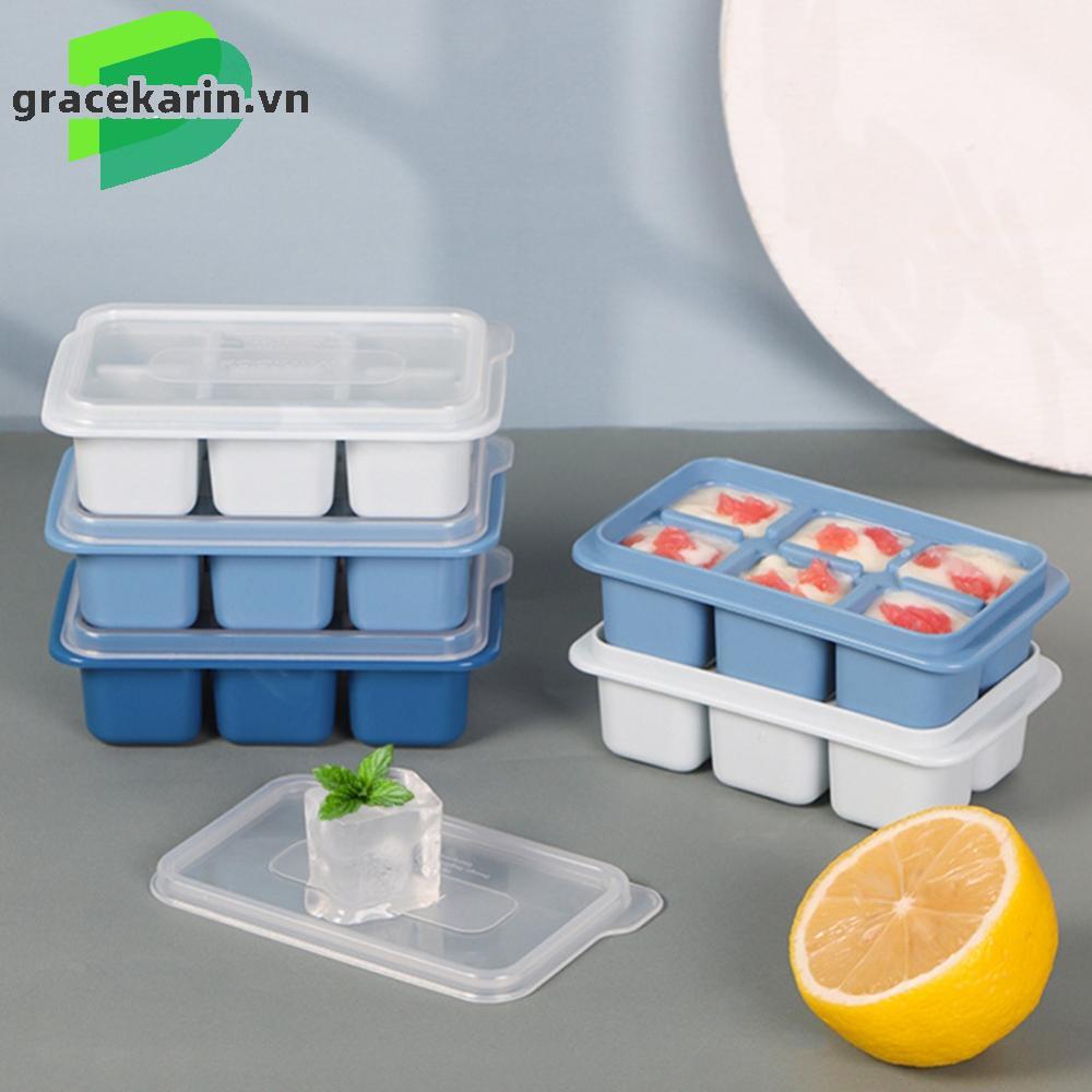 Ice Cube Mould Bar Blue And White Cube Ice Cube Box Abrasion Resistant