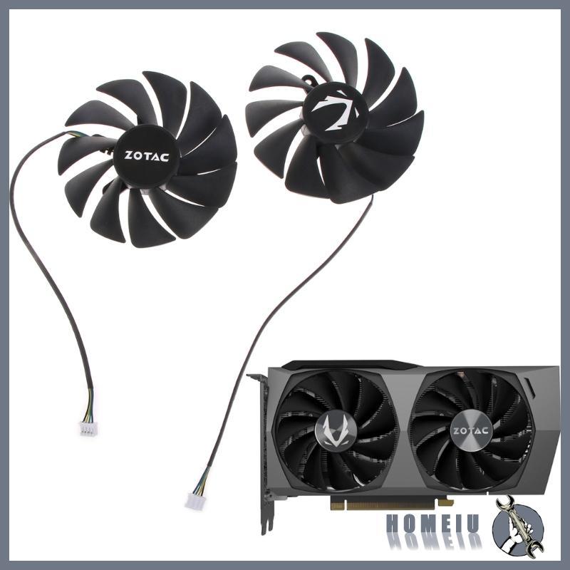 HOMEIU 1 2PC 89mm GA92S2U 12V 4Pin Card Đồ Họa Quạt Làm Mát Cho ZOTAC GAMING GeForce RTX 3060 RTX 30