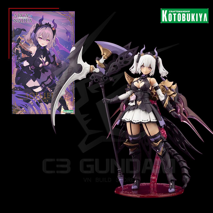 [Kotobukiya] MÔ HÌNH Arcanadea Soffiera  C3 Gundam & TCG