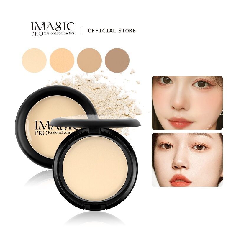 IMAGIC Face Foundation Makeup Bronzer Pressed Powder Palette Matte Cosmetics