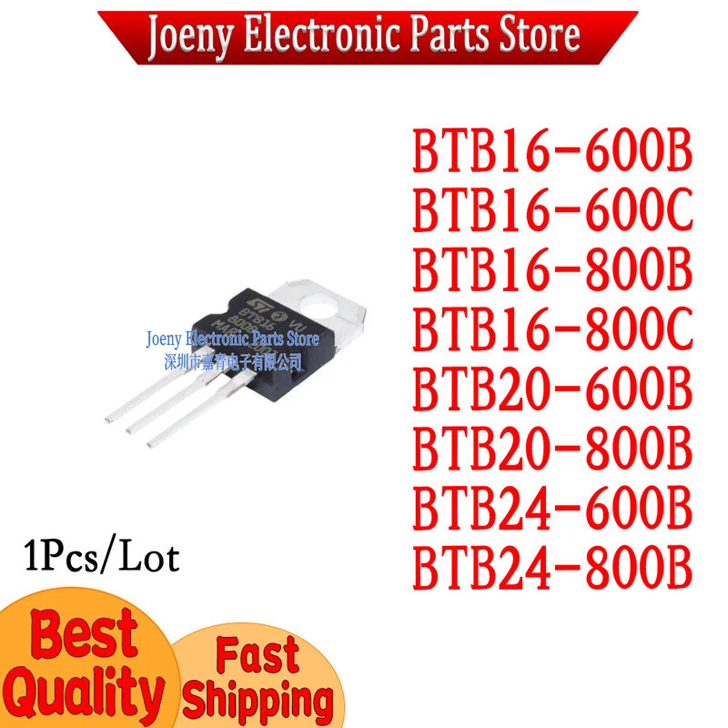 5 Chiếc BTB16-600B BTB16-600C BTB16-800B BTB16-800C BTB20-600B BTB20-800B BTB24-600B BTB24-800B TO-2