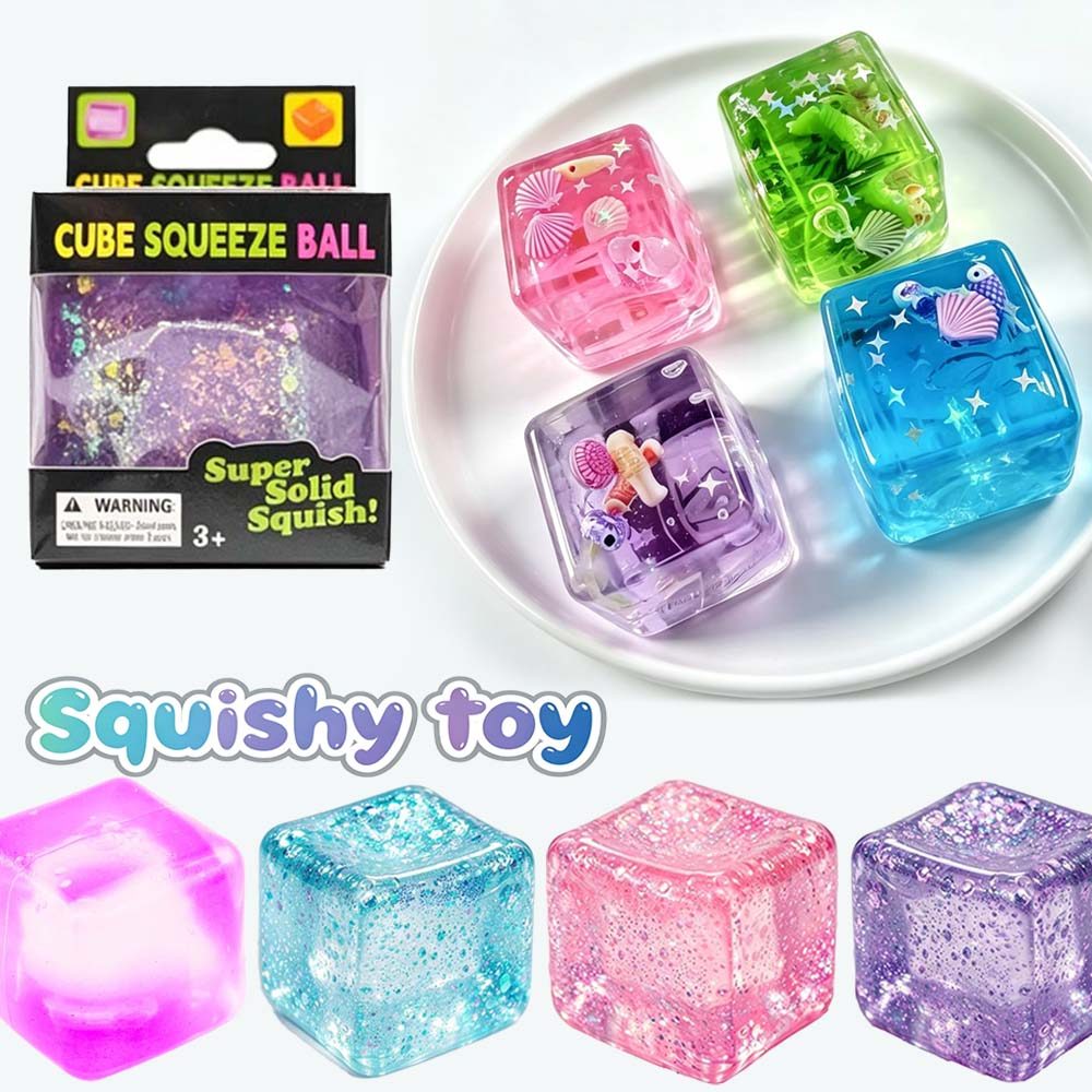 Cube Squishy Đồ Chơi Needoh Ice Cube Squishy Ocean Cube Squishy Mới Lạ Lo Âu Giảm Túi Đồ Chơi