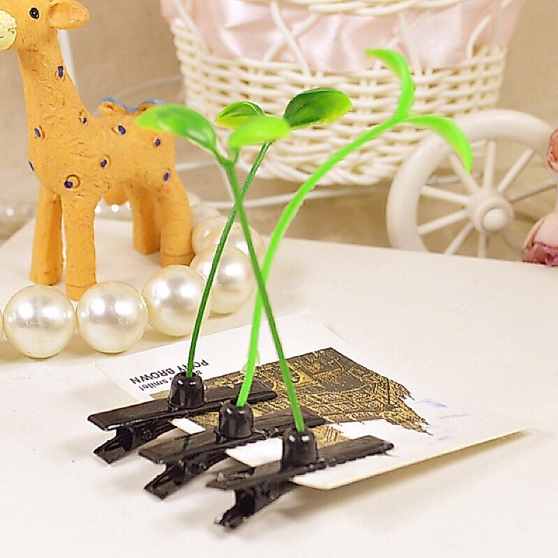 Sỉ 10 kẹp tóc mầm cây