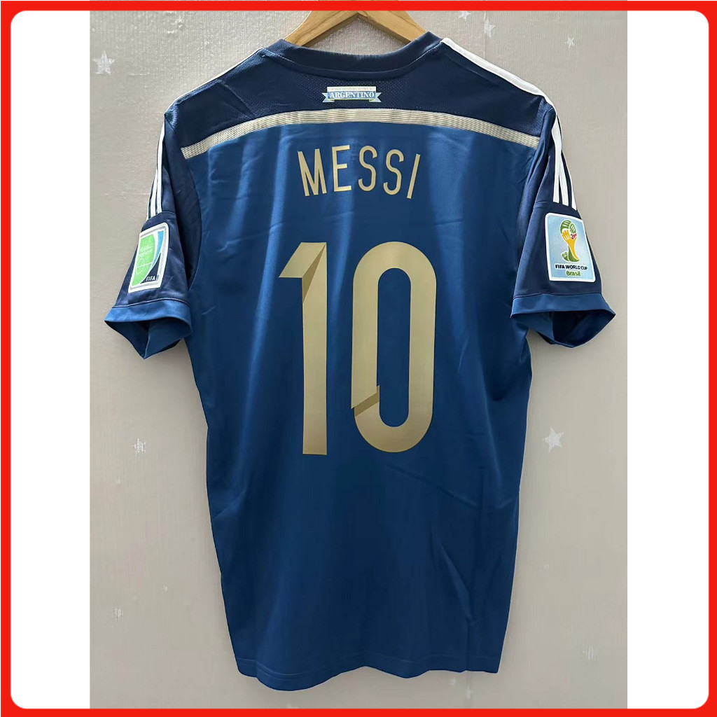 Retro mới: Áo sân khách Argentina 2014