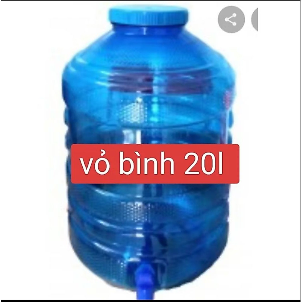 1 vỏ bình nước 20lit phi 110