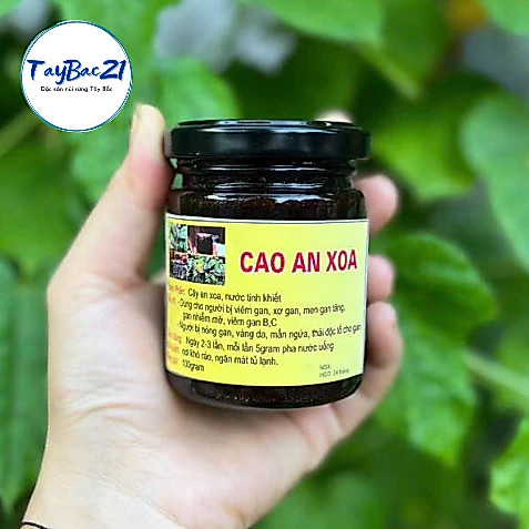 Cao an xoa hoa tím cô đặc