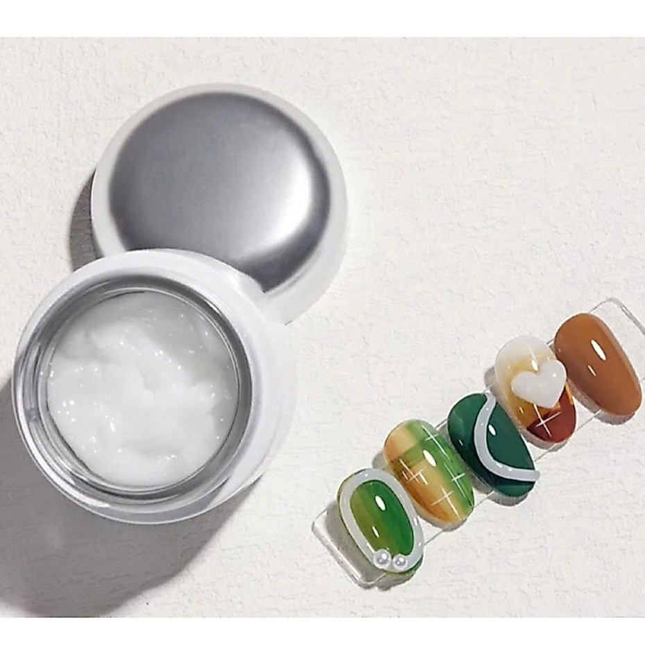gel khô trắng annies, gel khô trắng nặn hình annies nail
