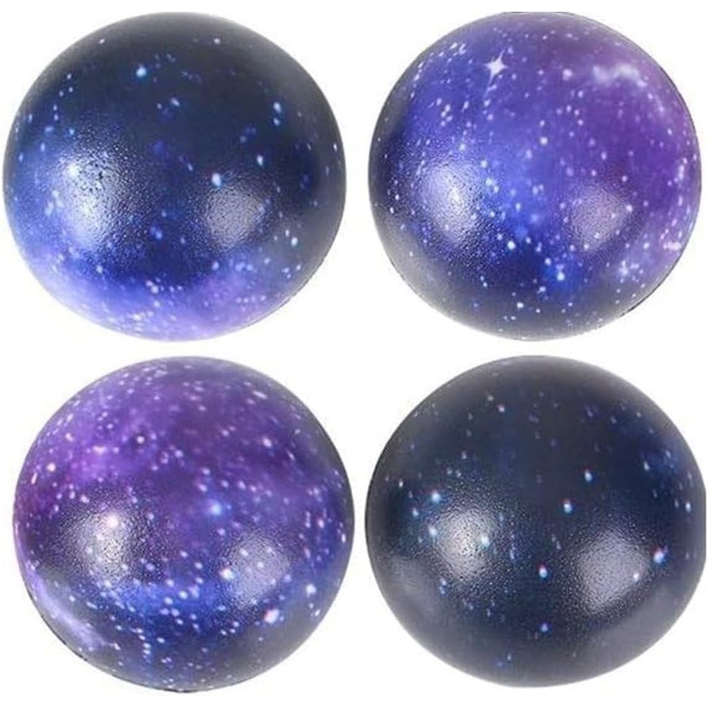 ZugarLandGalaxyStressRelief2 "Balls (4Pack) BópRelaxableStressReliefforKidsandsCalmingFigdetToyAutiA