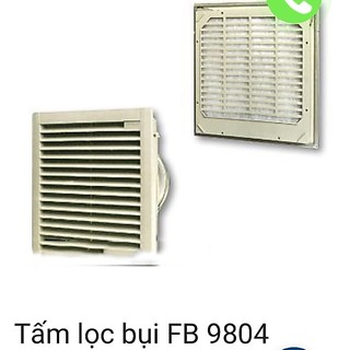 (Leipole) Tấm lọc bụi dùng cho tủ điện FB9804 kích thước khoét 173x173 KT khối 204x204x14