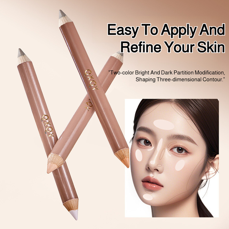 Phấn tạo khối mũi 3D Face 3D Highlight Contouring Pen Phấn mắt lì mịn