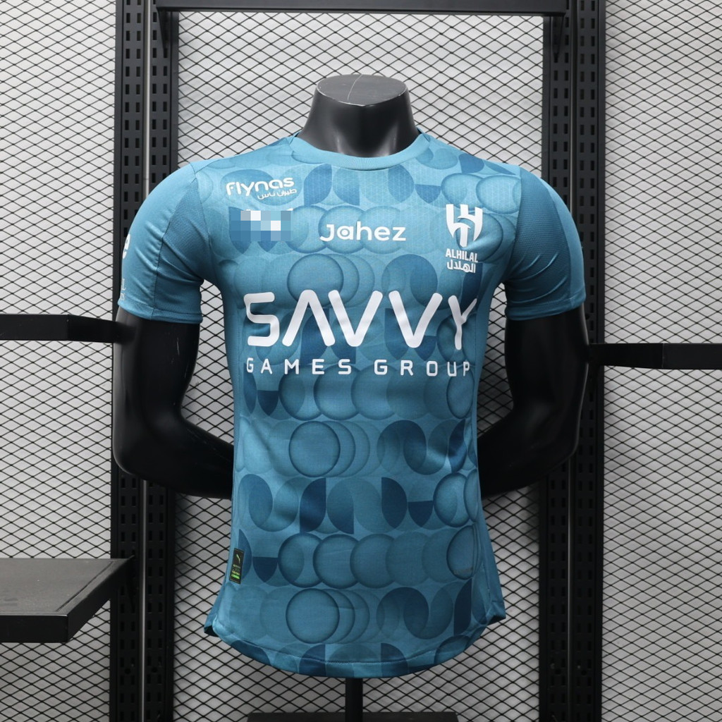 2025-26 Al-Hilal Câu lạc bộ bóng đá Ả Rập Saudi Phiên bản cầu thủ 2 chuyến đi Áo bóng đá – Chất lượn