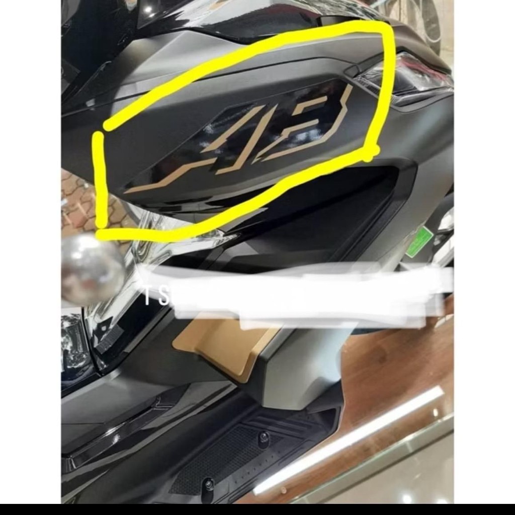 4 tem ab yếm ab 2022 2023 ab 125 cc Tem ốp trước honda D