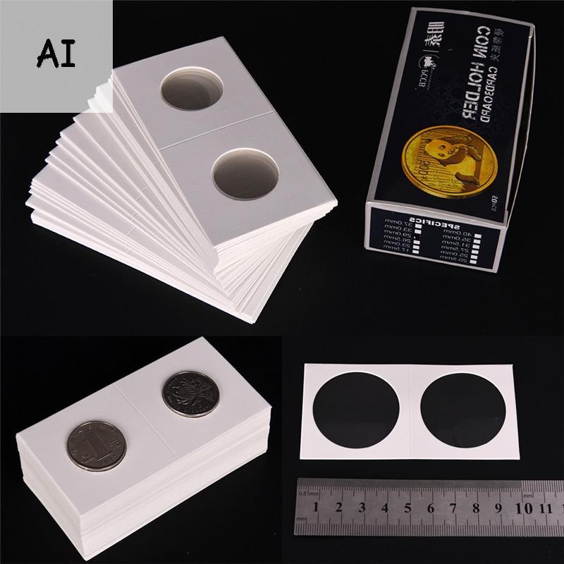 Đồng xu trắng mới - Bộ 50 đồng xu kèm hộp đựng đồ Việt Nam