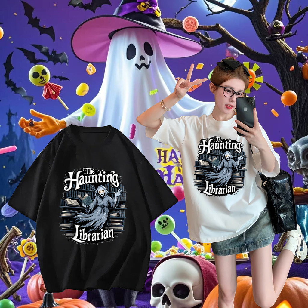 (Giao hàng trong 24 giờ) FACAI ʕ • ͡ - • ʔ Quần áo thời trang nữ Halloween Dark Devil Pumpkin Black 