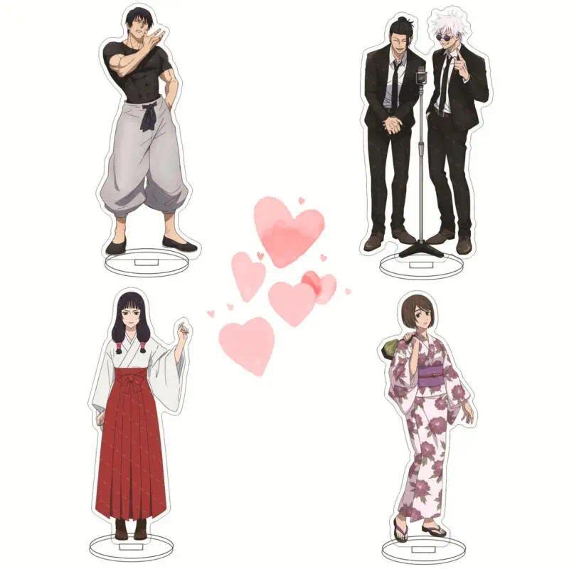 Anime Cartoons Mica Giá đỡee for Jjk Shoko Ieiri Utahime Ior Satoru Gojo Toji Fushiguro Suguru Geto 