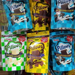 Snack Pillows Oishi Nhân Cốt Dừa Cà Phê  Gói 75g (combo 3 gói)
