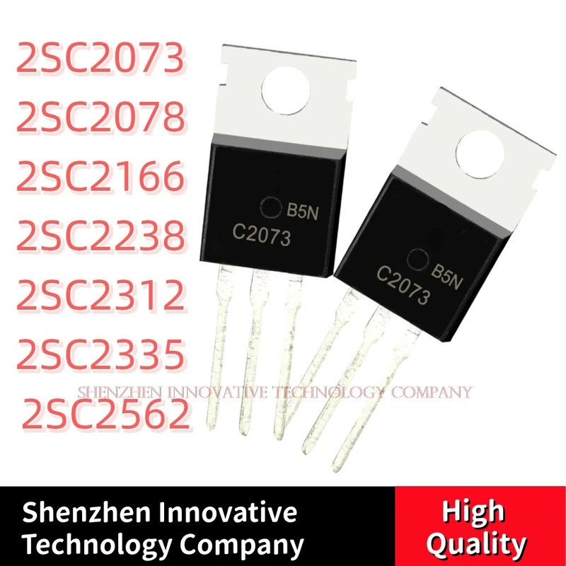 10 CÁI 2SC2073 2SC2078 2SC2166 2SC2238 2SC2312 2SC2335 2SC2562 C2073 C2078 C2166 C2238 C2312 C2335 C