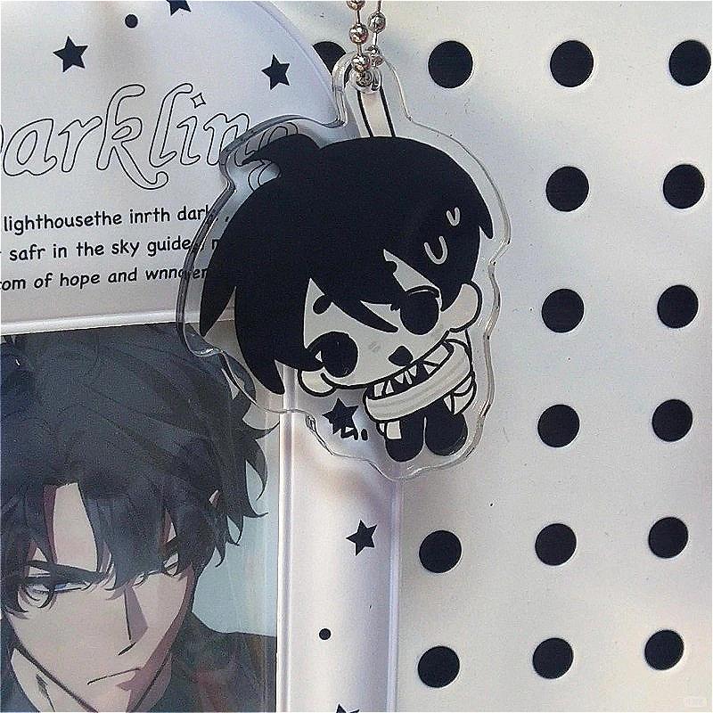 Anime ORV Móc khóa Acrylic Kim Dokja  Key Chain Cute Bags Charms Car Mặt treomóc khoá mica Phụ kiện 